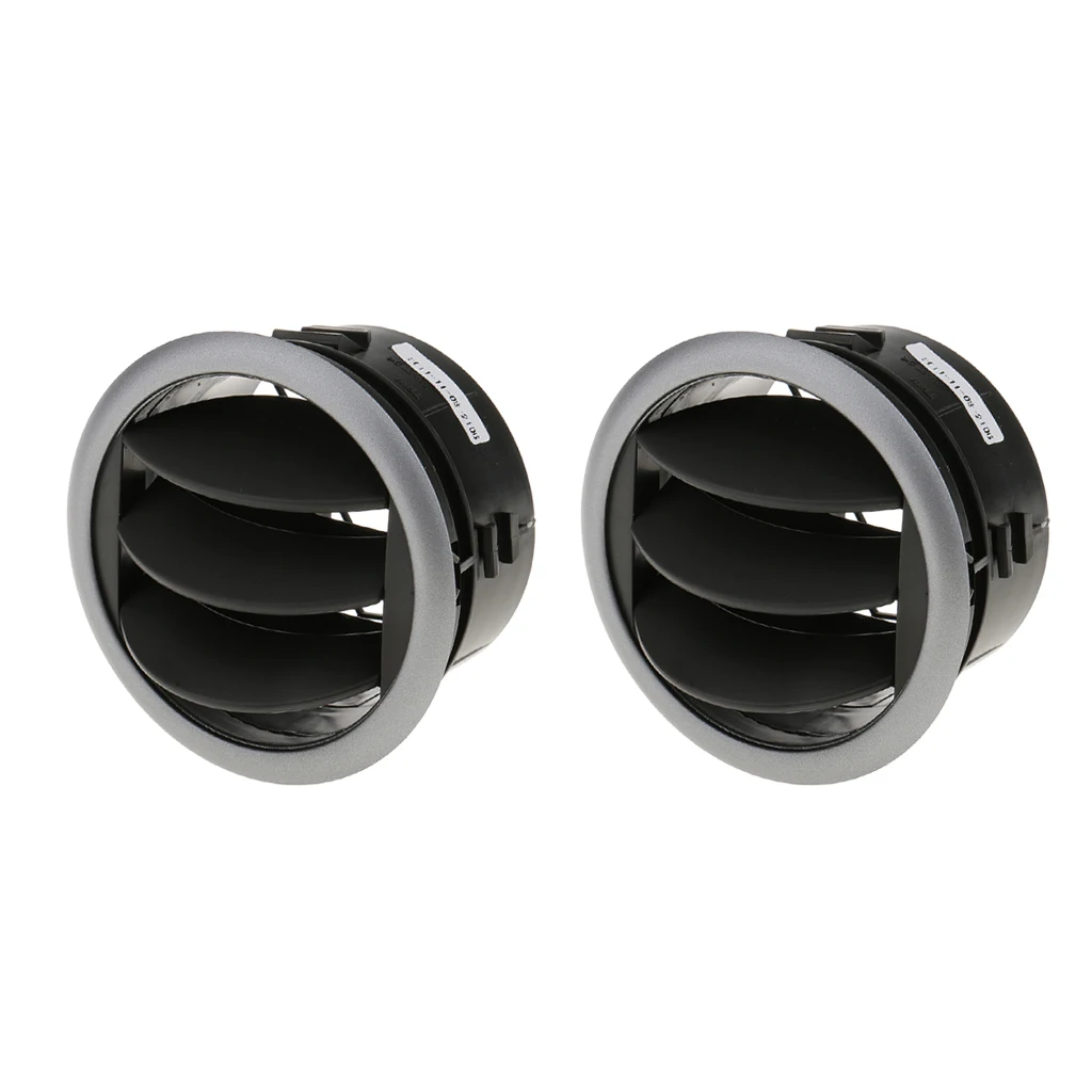 2x 360 AirConditioner Outlet Vent Grille Deflector Dash For 05-13 Suzuki SX4