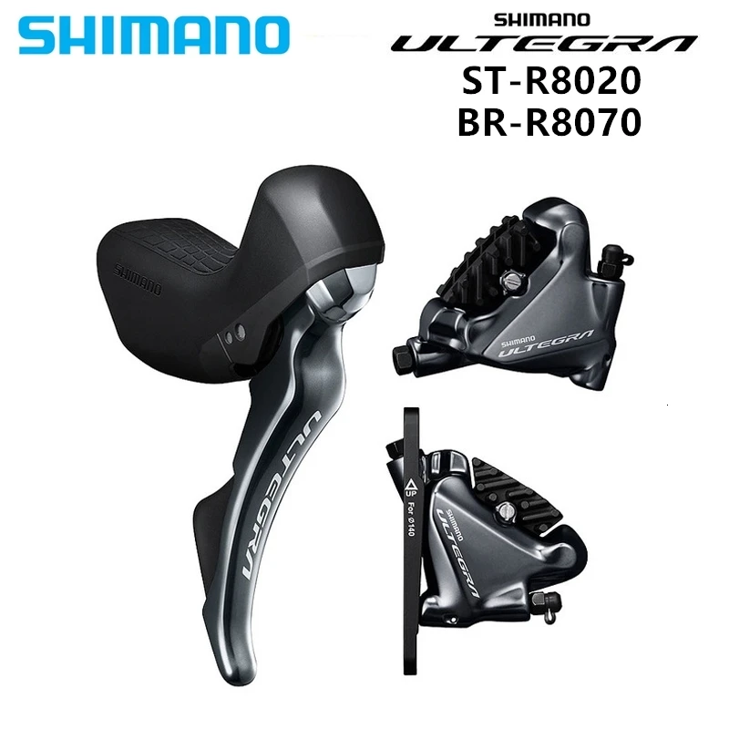 Shimano Ultegra St R8020 Shifter Gator+ Br R8070 Sti+ тормоза гидрулик диск-монтажный план-2x11-speed-par