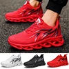 Men's Flame Printed Sneakers Flying Weave Sports Shoes Comfortable Running Shoes Outdoor Men Athletic Shoes ► Photo 1/6