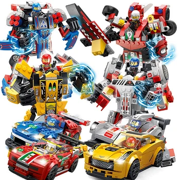

Deformation Robot Deformation Autobots Car Puzzle Toy Educational Toy for Kids