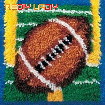 

Latch Hook Cushion Cartoon Frog Pillow Case Crochet Art & Crafts Acrylic Yarn for Embroidery Sofa Bed Cushion Cover Home Decor