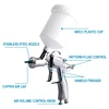 Rongpeng Professional R500 LVLP Spray Gun 1.3mm 1.4mm 1.5mm 1.7mm 2.0mm Nozzle 600cc Cup Gravity Airbrush For Finish Painting ► Photo 2/6