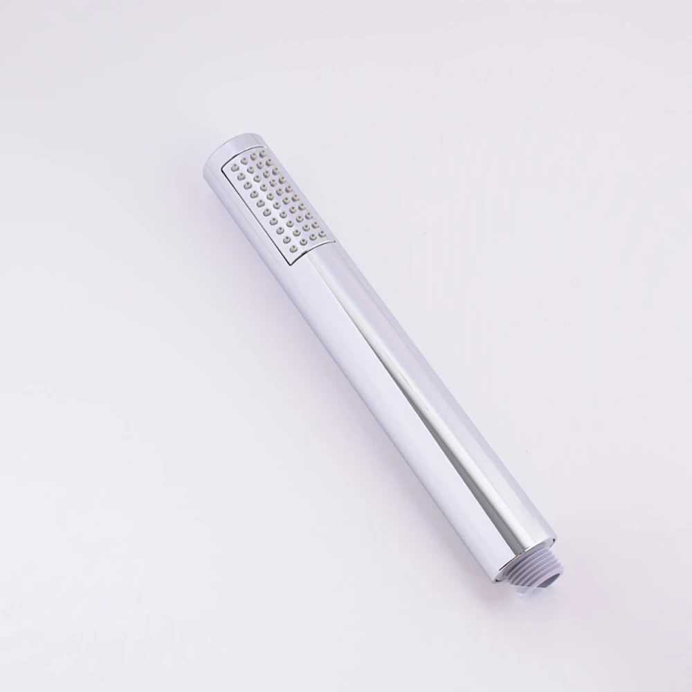 Shower Head Shower Nozzle New Shape ABS Chrome Plated Slim Bathroom Accessory Bath Rain Round Handheld