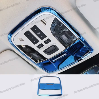 

Lsrtw2017 Stainless Steel Car Roof Reading Light Frame Trims for Haval H6 2017 2018 2019 2020 Interior Accessories Chrome