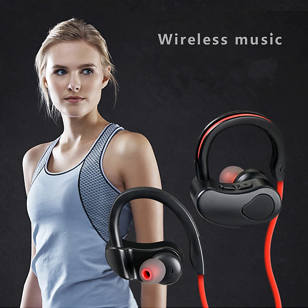 XEDAIN Bluetooth наушники Водонепроницаемые беспроводные Спортивные басы с микрофоном