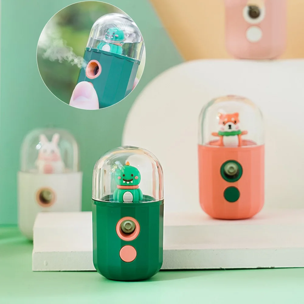 Мини милый нано-распылитель для лица USB увлажнитель перезаряжаемый распылитель