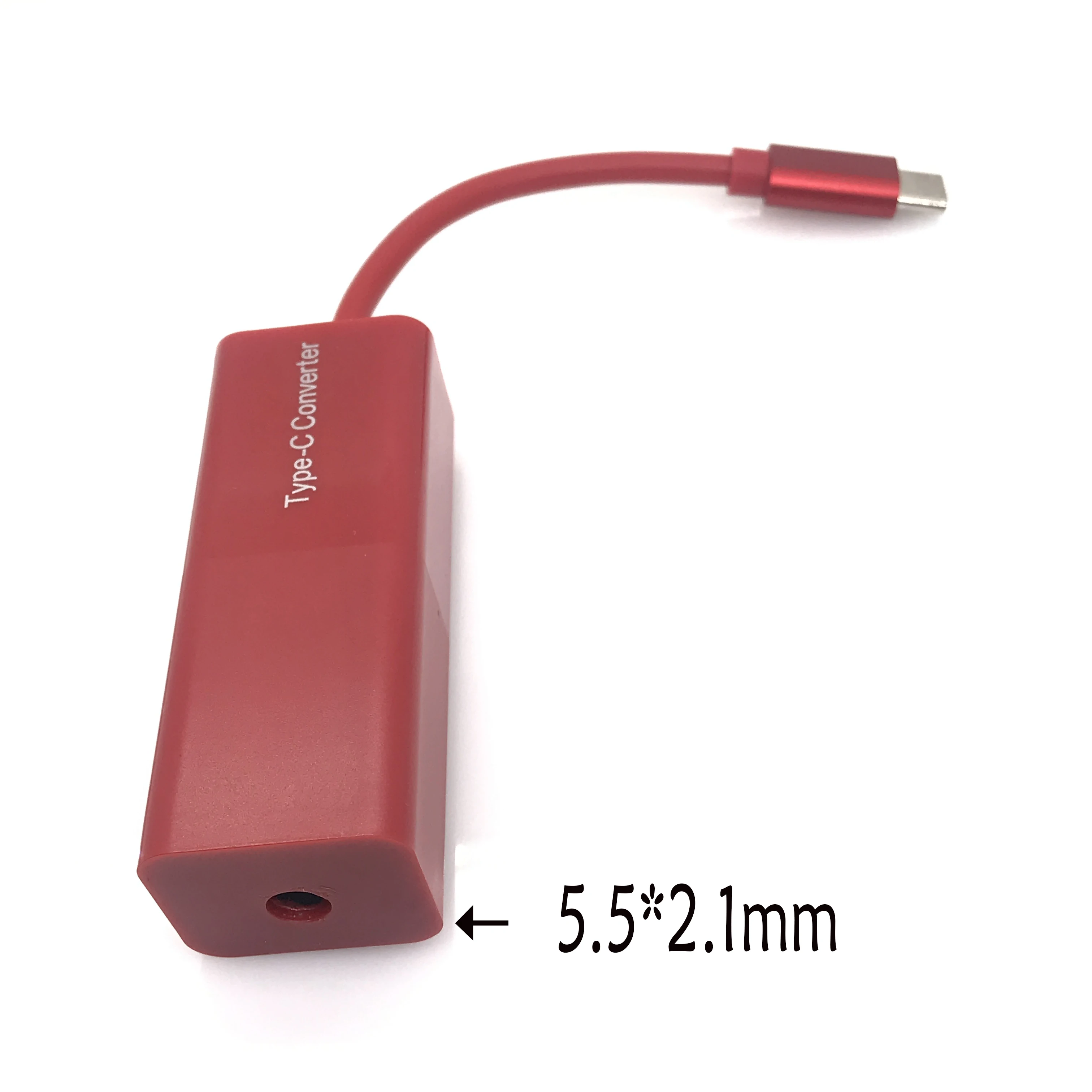 Адаптер питания 65 Вт Dc USB Type C конвертер для ноутбука штекер квадратный мама на