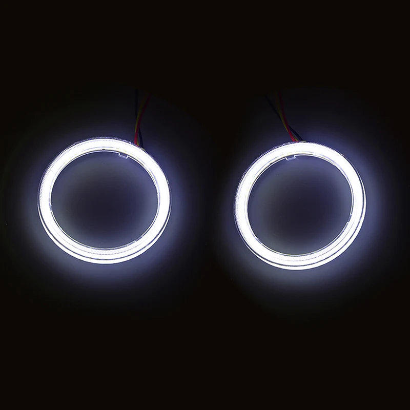 Автомобисветильник Противотуманные фары POSSBAY 60/70/80/90/100/мм|halo rings angel eyes|yellow lamplight eye