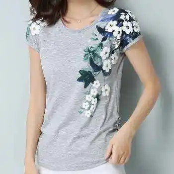 

Summer 2020 mint short sleeve t shirt Women Top Garment