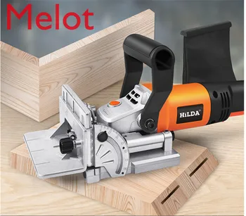 

760W Biscuit Jointer Electric Tool Authentic Woodworking Tenoning Machine Biscuit Machine Puzzle Machine