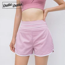 Шорты для тренировок Женские однотонные шорты пуш-ап для спортзала Короткие штаны для фитнеса шорты для йоги Женская спортивная одежда