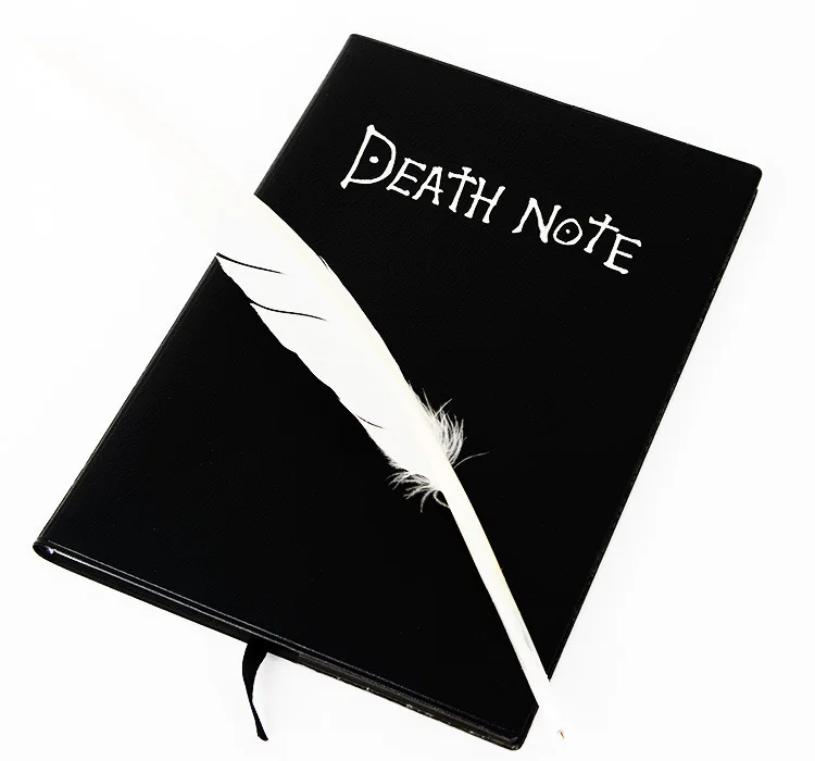 

Death Note Book Theme diary notebook Journal Planner agenda leather cover office school stationary