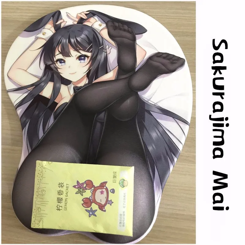 Rascal Does Not Dream of Bunny Girl Senpai Mai Sakurajima Desk Mat Mouse Pad New