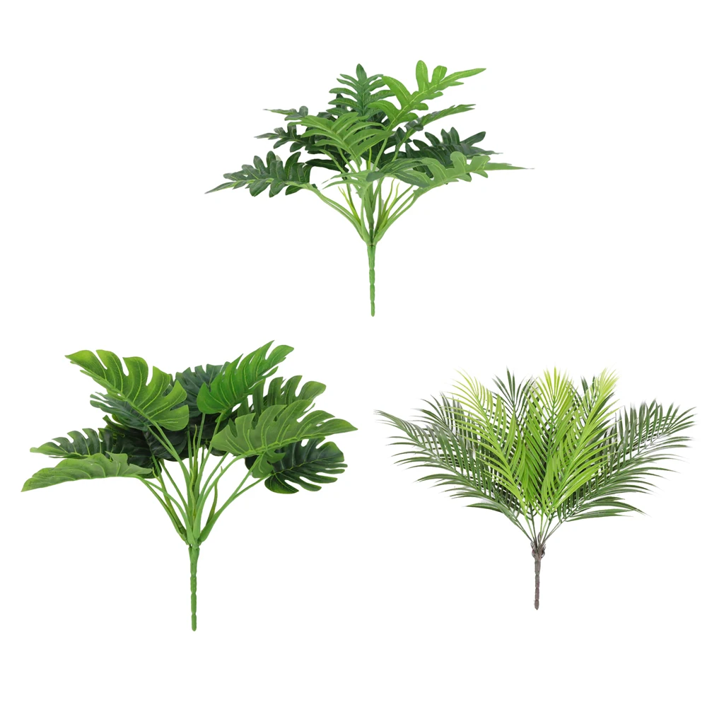 Imitation Leaf Artificial Grass Leaves Plant for Holiday Home DIY Floral Decoration