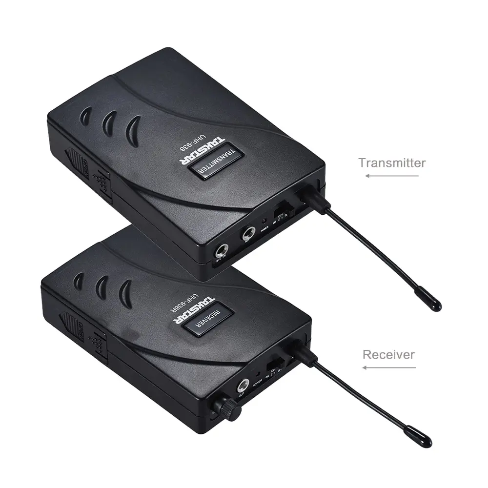 TAKSTAR UHF-938 Модернизированная версия беспроводной акустический гид передатчик+ приемник 50 м эффективный с микрофоном наушники