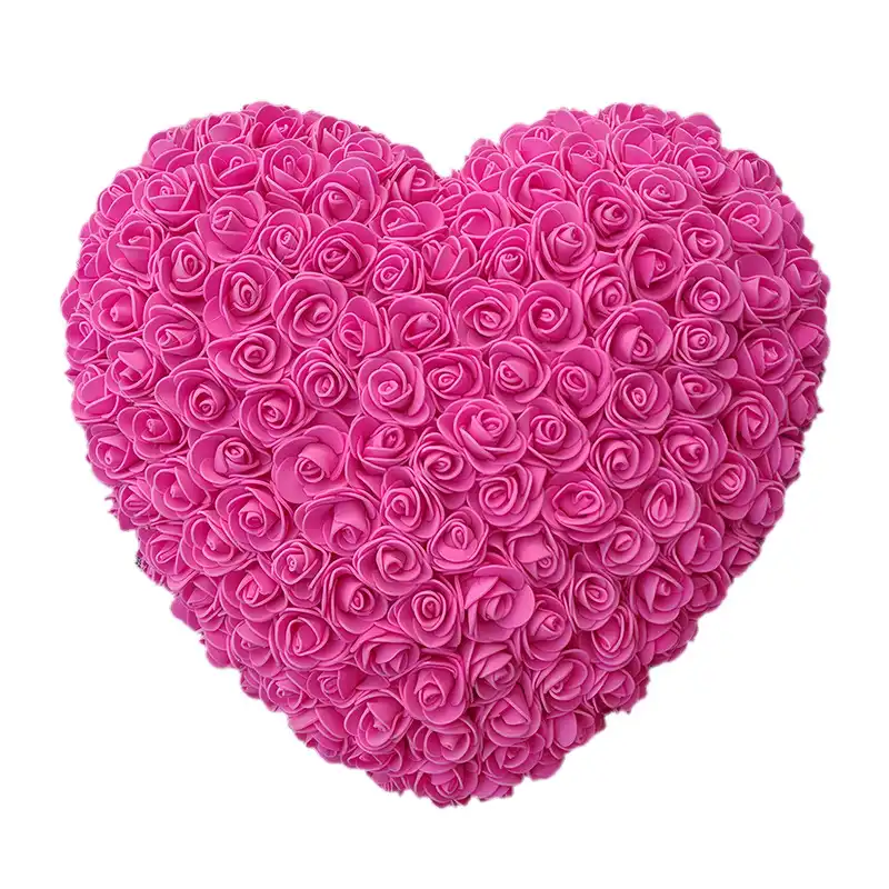 wedding decor eternal flower rose love heart minia