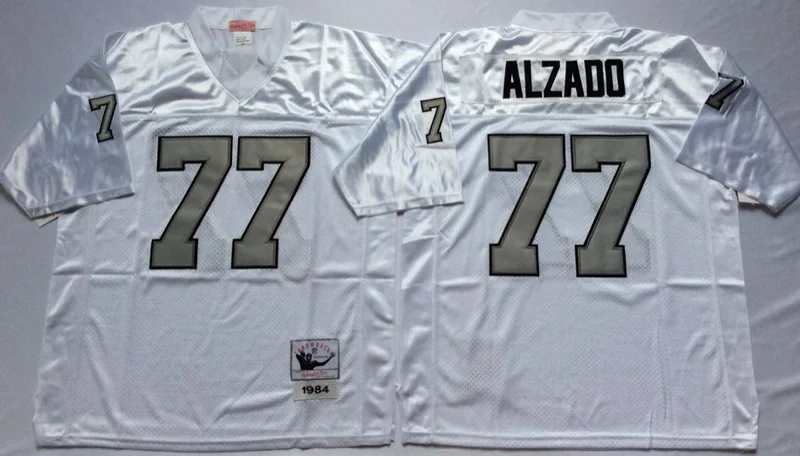 Зеленый Stitiched, Окленд Howie Long lyle alzado Throwback для мужчин Джерси - Цвет: Зеленый