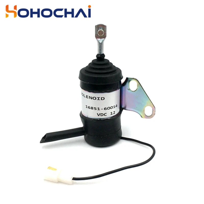 Válvula solenóide de parada 12v 24v para