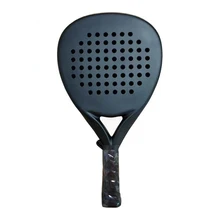 Professional Carbon Paddle Racket Soft EVA Face Tennis Raqueta With Padel Racket Bag For Men Women Training Accessories