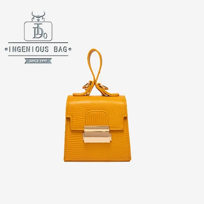 Yellow Small Купить один отправить один женский набор сумок маленькие сумки с клапаном Дамская дизайнерская роскошная сумка и кошелек из искусственной кожи сумки «кросс-боди» с ручками сверху - Цвет: Yellow Small