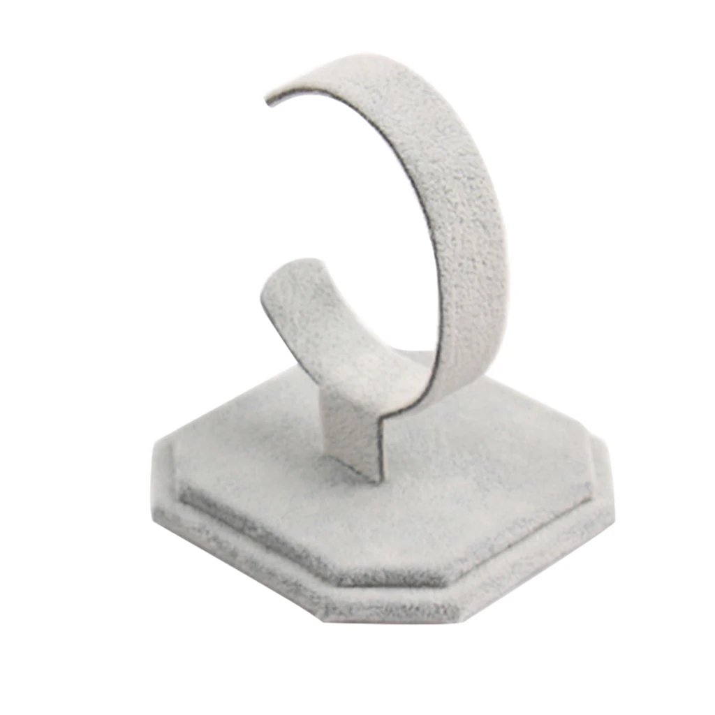 1pcs C Shape Watch Holder Bracelet Jewelry Showcase Display Watch Stand Bangle Organizer Display for Home Shop Organization Show