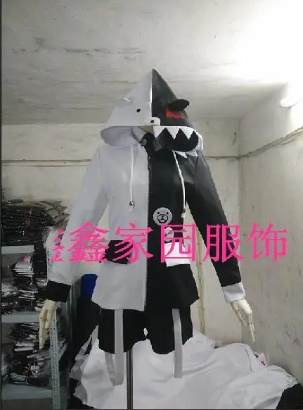 Dangan Ronpa триггер счастливый хаос Monobear Monokuma черный и белый медведь Персонализация Косплей Костюм на заказ