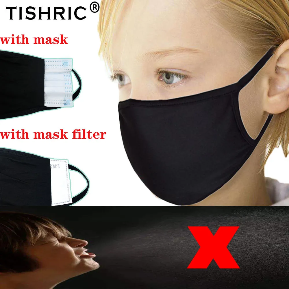 

TISHRIC Cotton protection Masks For n95/ffp3/kf94 Mask Activated Carbon Filter Respirator Anti-fog/Dust/Haze Mask For Kids