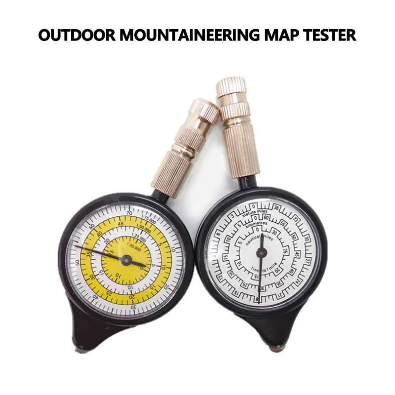 

Multifunctional LX-3 Mini Measuring Instrument Outdoor Mountaineering Map Rangefinder Distance Measuring Instrument with Compass
