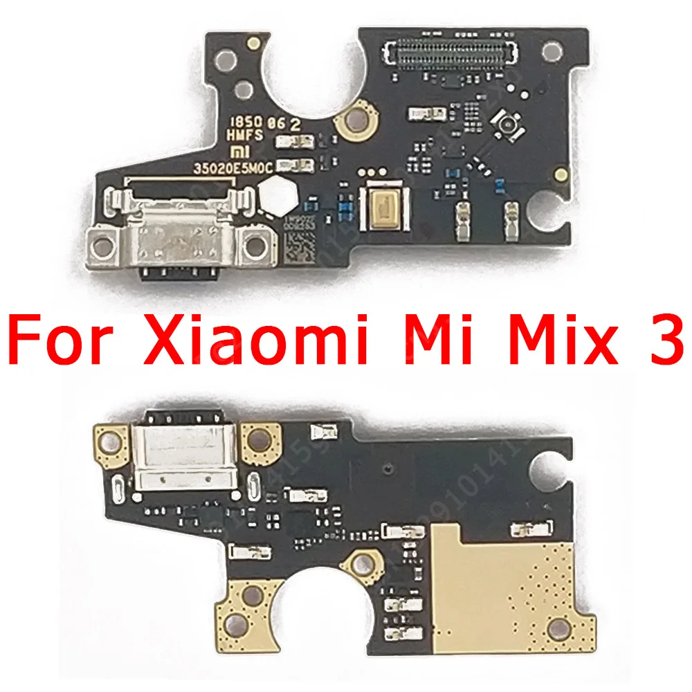 Оригинальная зарядная плата для Xiaomi Mi Mix 2S USB PCB док разъем гибкий кабель запасные