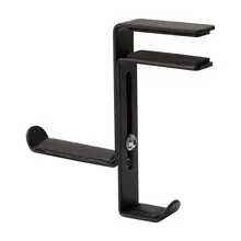 Retractable Headphone Stand Hanger Portable Table Holder Headset Bracket Metal Clip Side Earphone Bracket