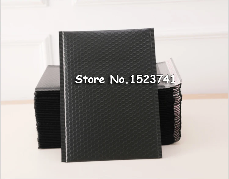 Buste Imbottite A Bolle Autosigillanti Nere 13x18 Cm – 60 Pezzi Per Spedizioni Sicure