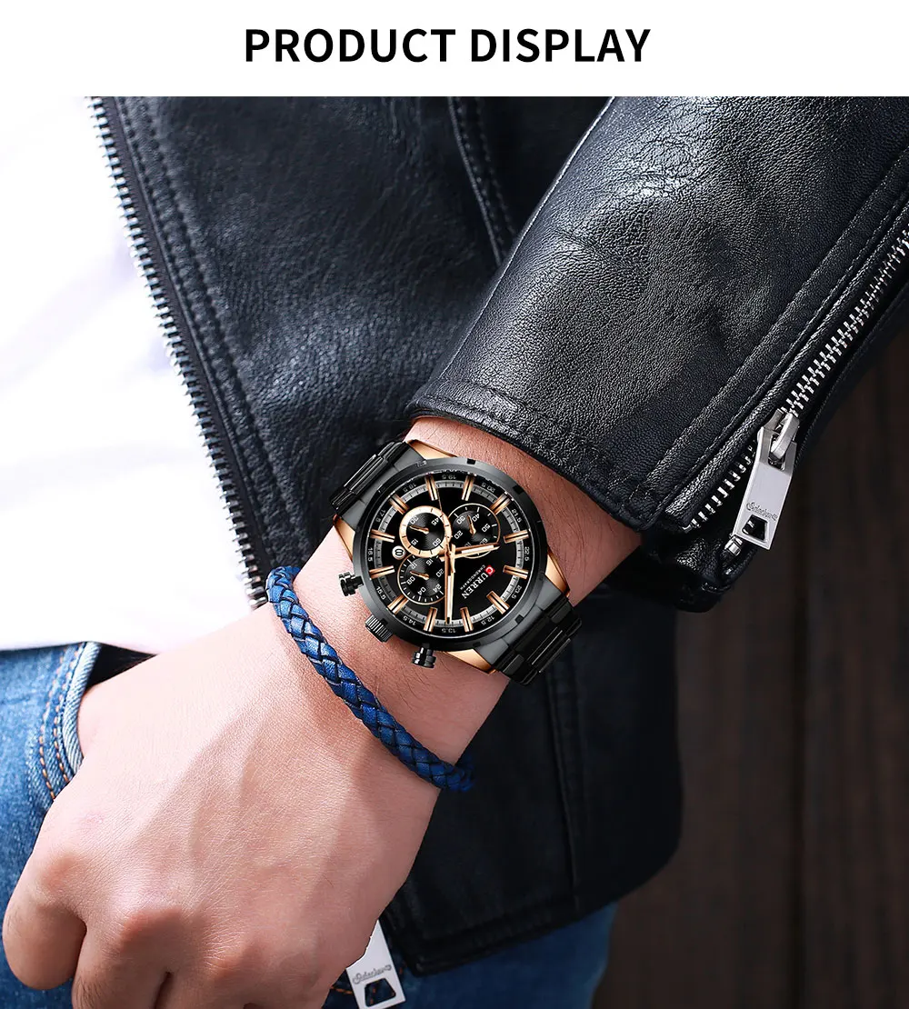 2020 CURREN Luxury Brand Men Watch Fashion Quartz Men Watches Waterproof Casual Wristwatches Male Clock Relogio Masculino