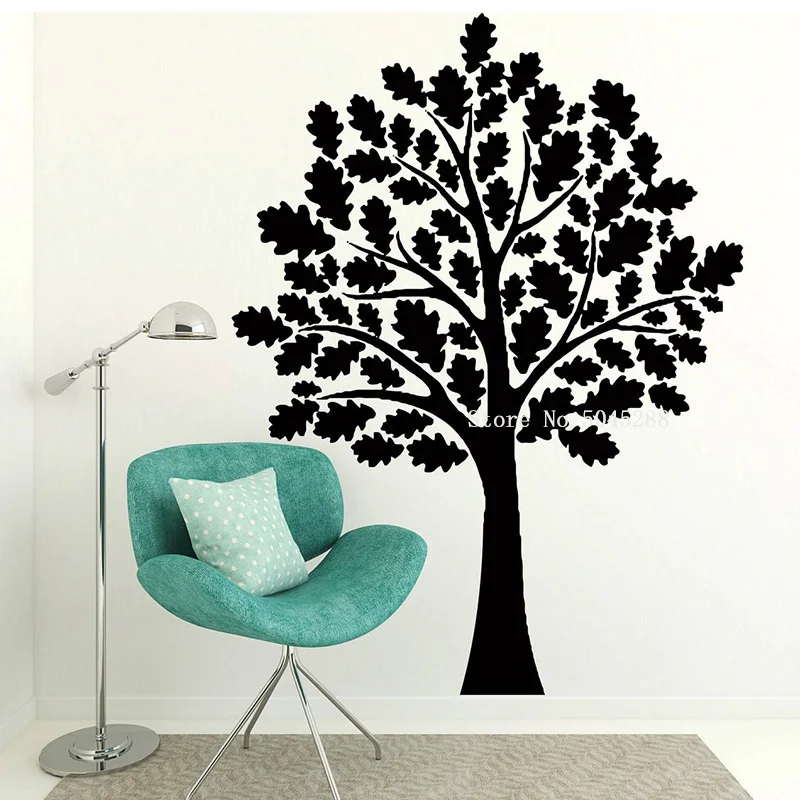 LuxuriantLeafTreeDecorBabyRoomBedroomWallDecalsNatureForest