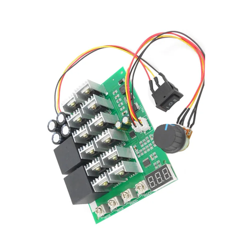 Контроллер скорости двигателя постоянного тока PWM HHO RC WS16 DC 10-55 в 12 В 24 в 36 в 48 в 55 в 100A аксессуары для мотора бытовой техники Новинка