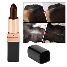 Краска для волос 4,5 г натуральный растительный портативный краситель для волос в форме губной помады одноразовый красящий карандаш цветной инструмент для ухода за волосами
