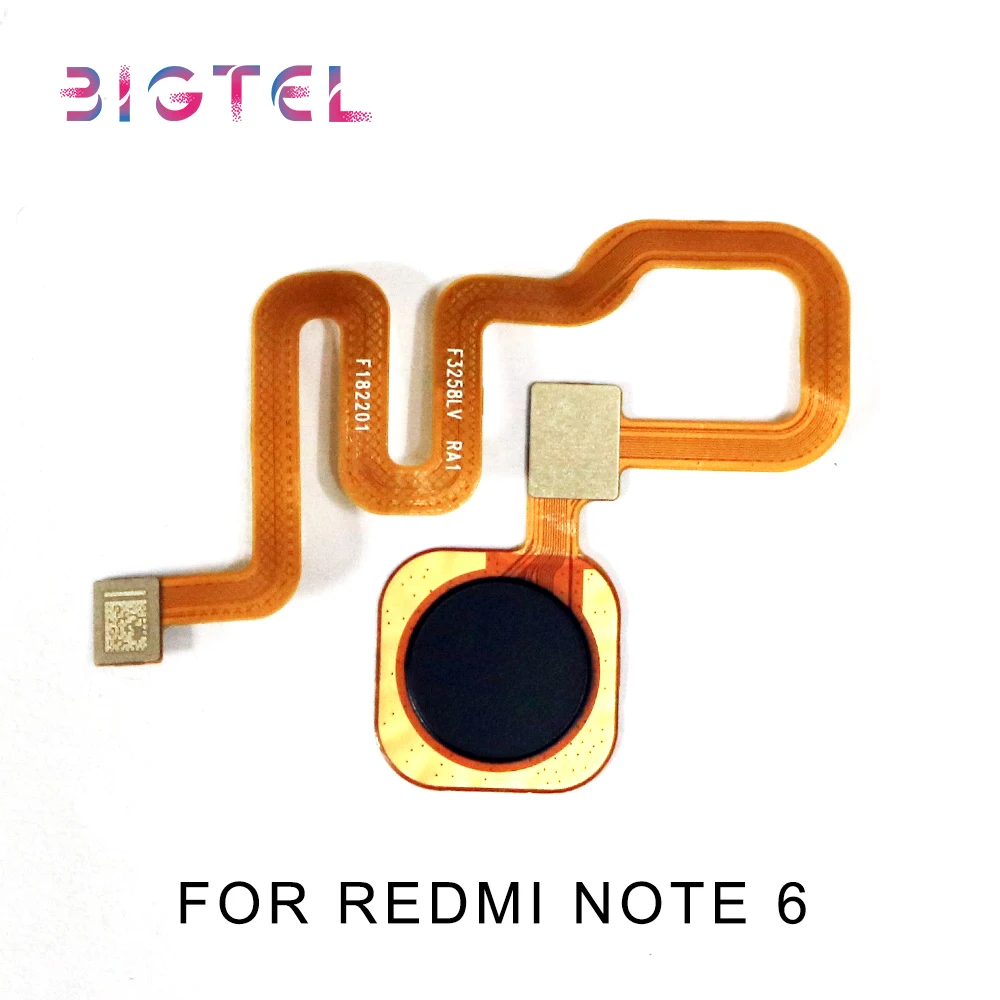 5 шт./лот 100% оригинал для Xiaomi Redmi Note 6 Note6 Touch ID датчик отпечатков пальцев гибкий