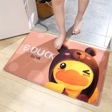 Мультяшный длинный кухонный коврик, коврик для ванной, домашний коврик для входа, Впитывающий Коврик для спальни, гостиной, нескользящий