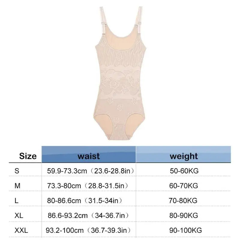Для женщин Одна деталь боди Утягивающее Корректирующее Body Shaper Высокая Талия Нижнее белье