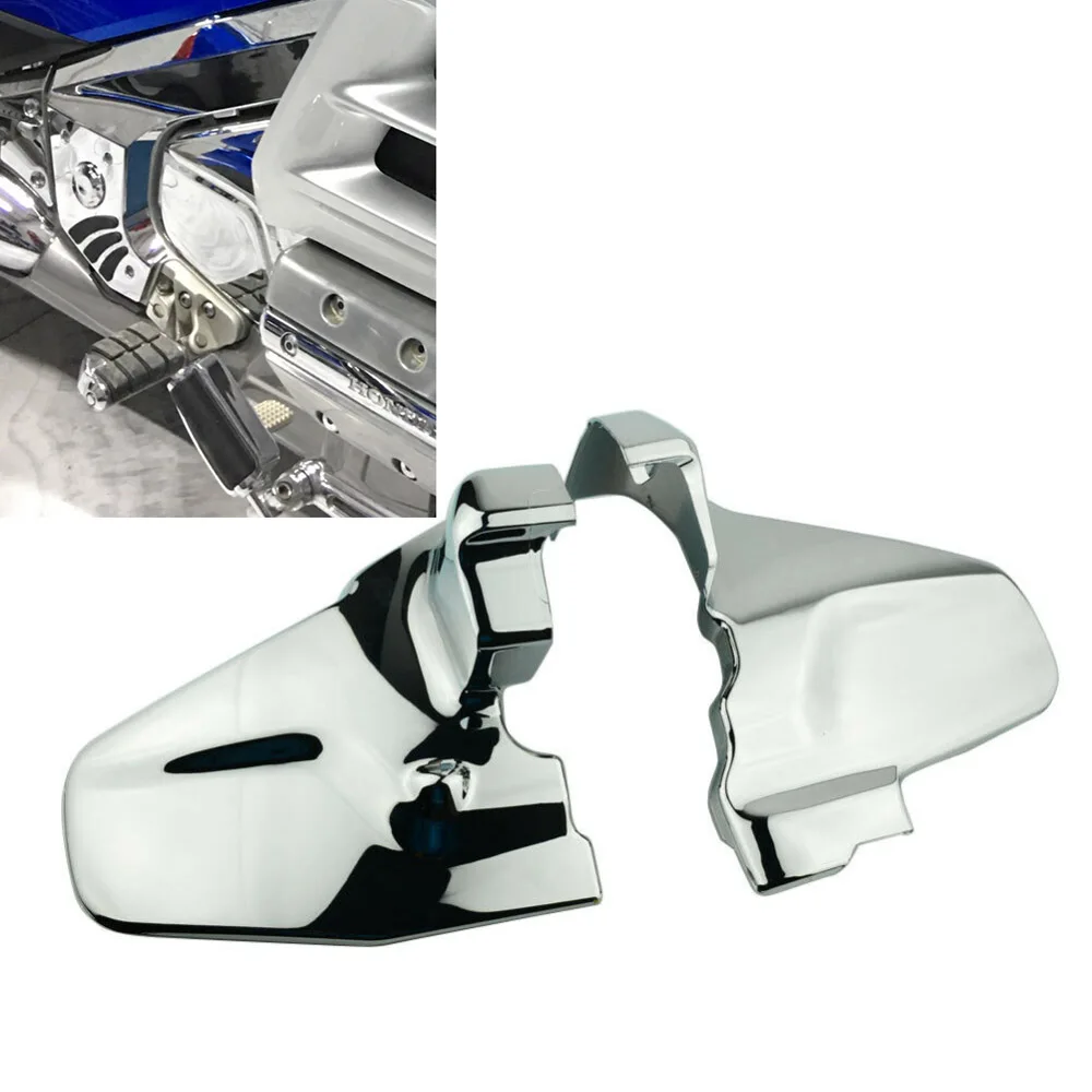Chrome Motorcycle Engine Frame Cover Motor Engine Side Protection case for Honda Goldwing Gold Wing GL1800 GL 1800 2001-2011