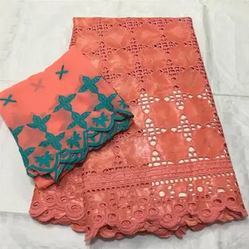 

African bazin riche fabric with beads Latest fashion embroidery bazin lace fabric with net lace 7 yards A02041709