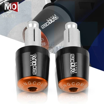 

7/8" 22mm Motorcycle Handlebar Grips End Handle Bar Cap End Plug For KTM 1290 Super Duke R GT 2014-2019 2015 2016 2017 2018