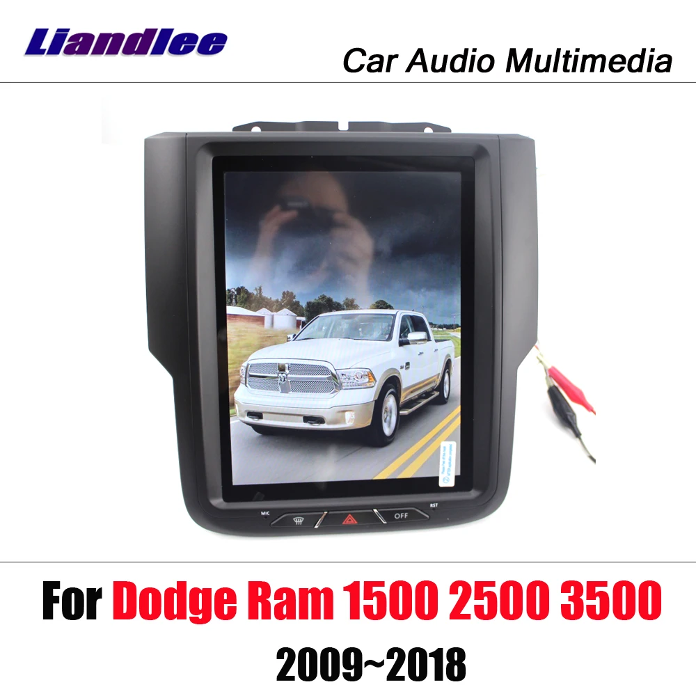 Liandlee Android для Dodge Ram 1500 2500 3500 стерео Tesla стиль экран Carplay BT USB Wifi карта gps-навигатор мультимедиа