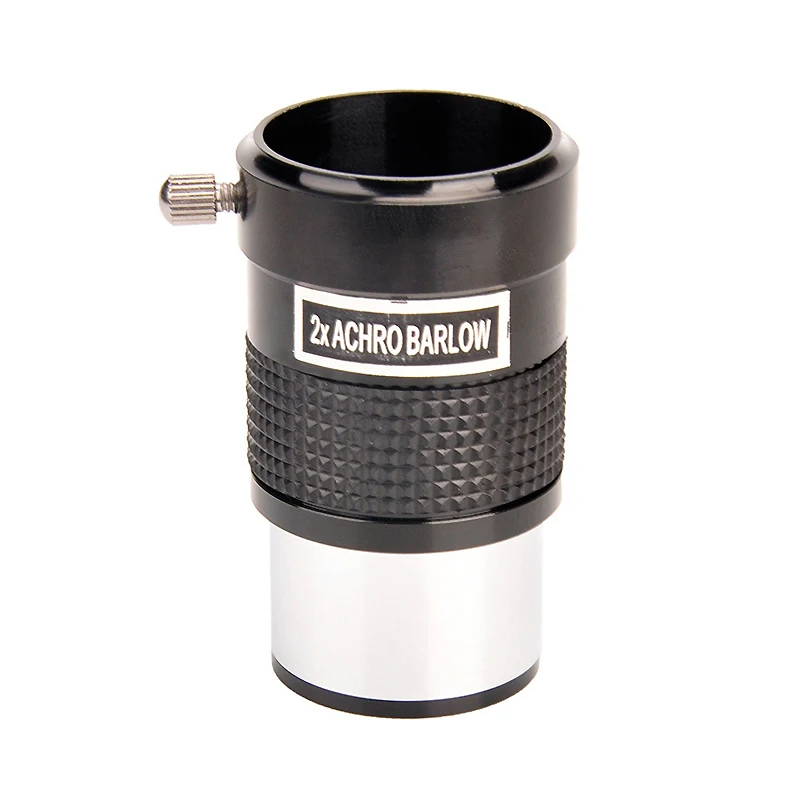 

1.25inch 2X Achro Barlow Lens Full Alloy Frame+Optocal Glass with Locking Screw Astronomical Telescope Eyepiece Accessories