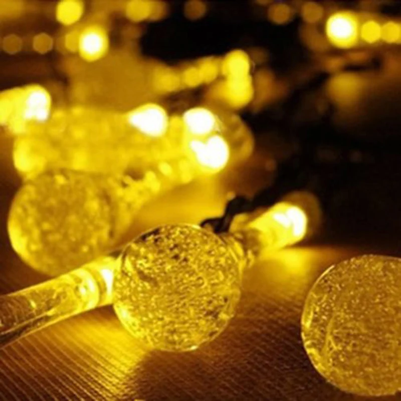 

30 LED Outdoor Solar Powered String Light Garden Path Landscape Christmas Decor
