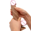 Huge Realistic Dildos Soft Skin Feeling Penis Erotic Thick Phallus with Suction Cup Big Dick Sex Toys for Women Masturbation 1