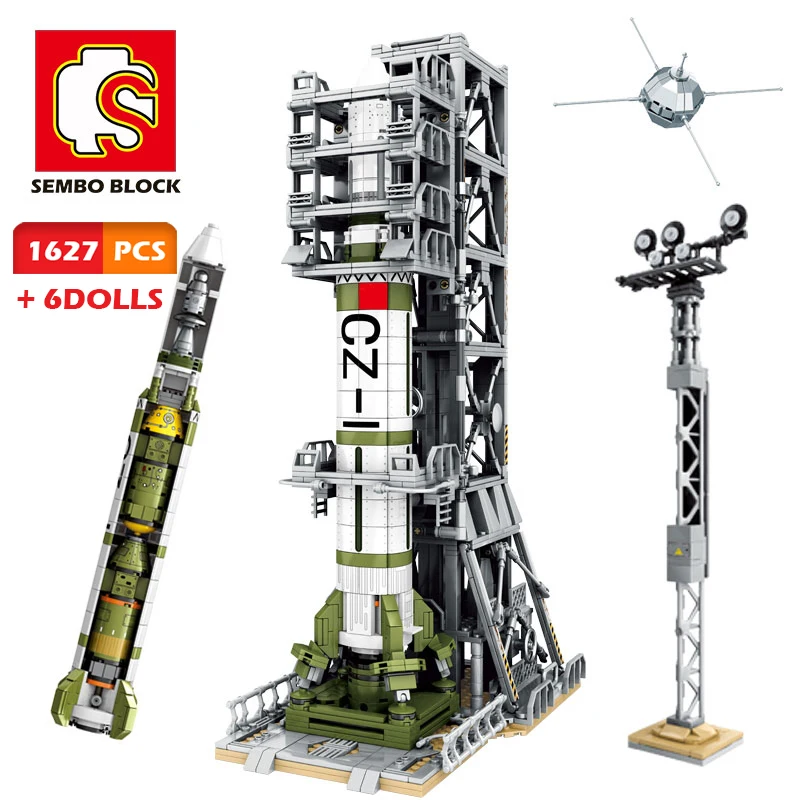rocket building blocks