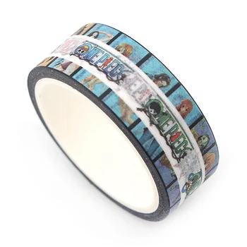 

ONE PIECE Anime 90s Masking Washi Tape Decorative Adhesive Scrapbooking Stationery Stickers Paper Fanstasy Decorations