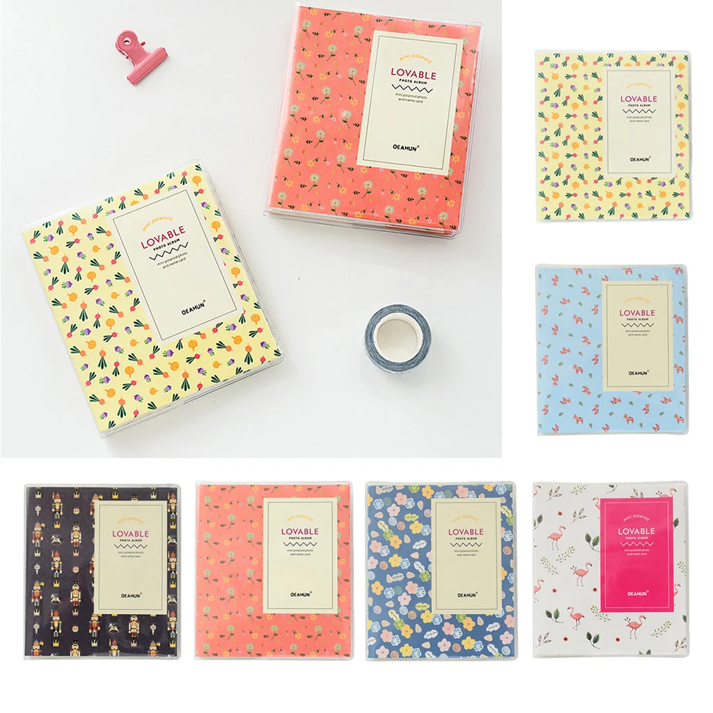 64 Pockets Photo Album 3'' Picture Album Organizer Holder Case for Fujifilm Instax Mini 8 9 7s 50 90 Film 64 Pockets Photo Album 3'' Picture Album Organizer Holder Case for Fujifilm Instax Mini 8 9 7s 50 90 Film