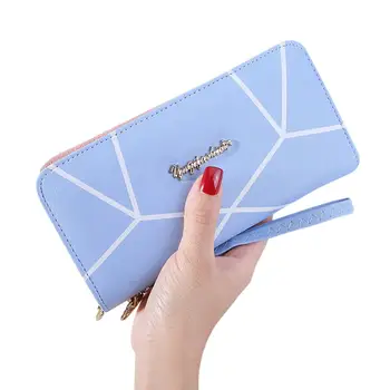 

PinShang Women Multifunction Geometric Pattern Zipper Purse
