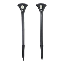 Набор из 2/4 LukLoy светодиодный солнечный светильник светодиодный светильник для газона Солнечный Ландшафтный садовый светильник Открытый водонепроницаемый штекер светодиодный светильник для тела Senso